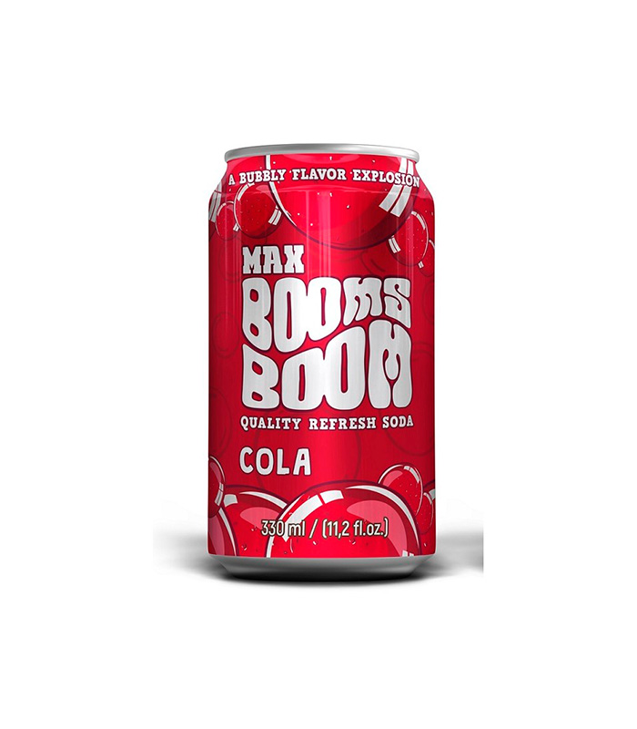 Refresco Max Booms Boom Cola 355ml