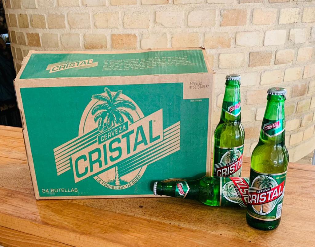 Caja de cerveza cristal