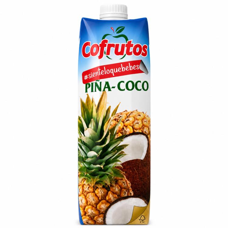Nectar cofrutos de piña-coco 1lt