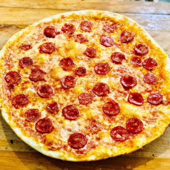 Pizza de chorizo