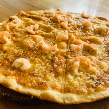 Pizza de camarón