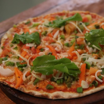 Pizza de vegetales